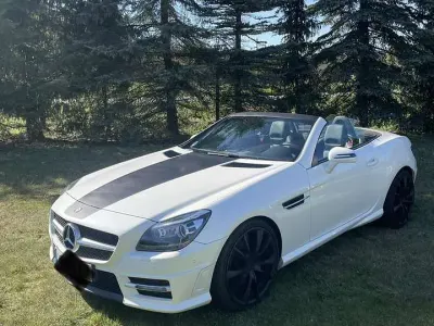 Gebraucht Mercedes SLK200 184 PS (135 kW) 2011 Weiß Cabrio