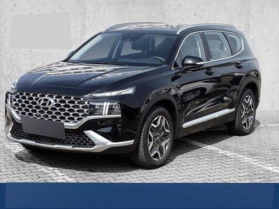 gebraucht Hyundai Santa Fe Plug-In Hybrid 4WD 1.6 T-GDI -EU6d Plug In Trend 4-WD Navi SHZ LHZ Kamera Allrad Leder LED ACC Apple CarPlay 7-Sitzer