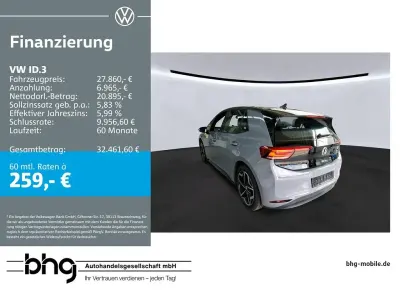 Gebraucht VW ID.3 Pro 150 kW (204 PS) 2023 Grau Kleinwagen