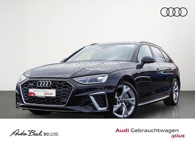Gebraucht Audi A4 S-Line 204 PS (150 kW) 2023 Mythosschwarz metallic Kombi