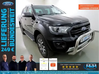 Gebraucht Ford Ranger Wildtrack 213 PS (156 kW) 2020 Iridiumschwarz Pickup