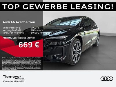 Nouă Audi A6 e-tron S-Line 269 kW (367 CP) 2026 Negru Break