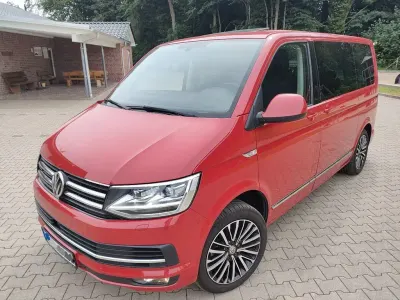 Gebraucht VW Multivan Join 199 PS (146 kW) 2019 Rot Van / Kleinbus