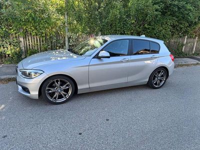 Brugt BMW 118 Advantage 136 HK (100 kW) 2015 Sølv Hatchback
