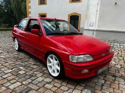 Gebraucht Ford Escort 131 PS (96 kW) 1992 Rot Coupé
