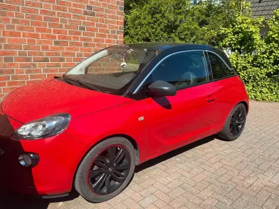 Brugt Opel Adam 70 HK (51 kW) 2013 Rød Hatchback