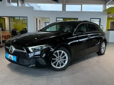 Brugt Mercedes A220 190 HK (139 kW) 2019 Sort Sedan