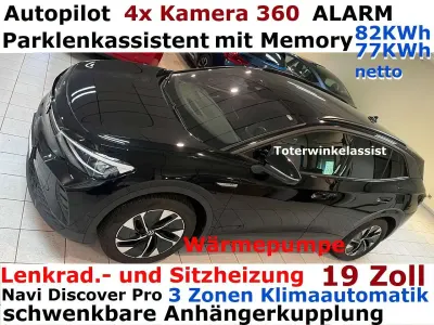Brugt VW ID.4 Pro Performance 150 kW (204 HK) 2022 Sort SUV