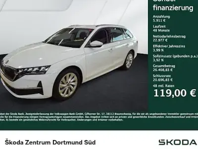 Begagnad Skoda Octavia Selection 150 HK (110 kW) 2025 Vit Kombi