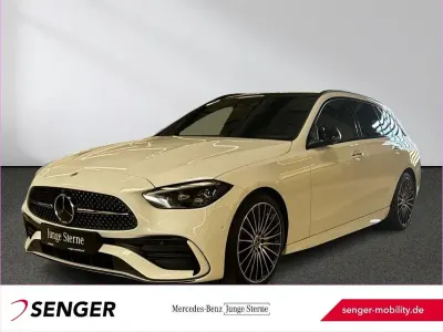 Brugt Mercedes C300 AMG line 258 HK (189 kW) 2023 Hvid Sedan