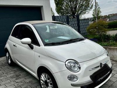 Begagnad Fiat 500C Lounge 86 HK (63 kW) 2015 Vit Cab