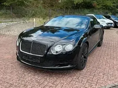 Brugt Bentley Continental GT 467 HK (343 kW) 2017 Sort Cabriolet