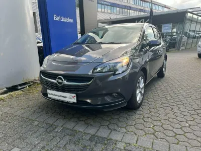 Gebraucht Opel Corsa drive 90 PS (66 kW) 2017 Grau Kleinwagen