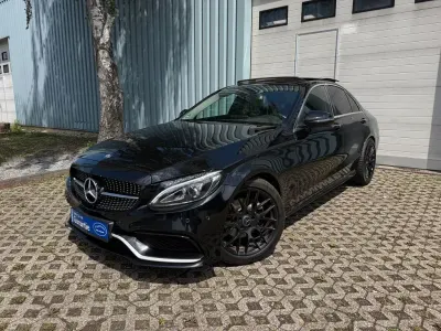 Gebraucht Mercedes C220 AMG line 170 PS (125 kW) 2015 Schwarz Limousine