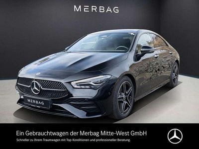 Gebraucht Mercedes CLA180 AMG line 136 PS (100 kW) 2025 Unilack nachtschwarz Limousine
