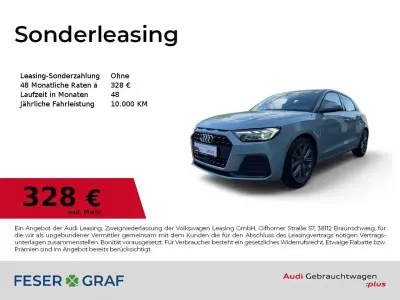 Gebraucht Audi A1 Sportback Advanced Plus 110 PS (80 kW) 2023 Pfeilgrau perleffekt/mythosschwarz metallic Kleinwagen