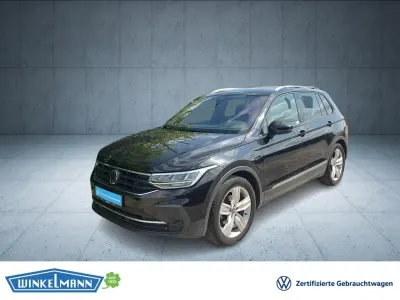 Gebraucht VW Tiguan Active 150 PS (110 kW) 2022 Schwarz SUV