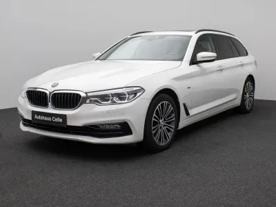 Gebraucht BMW 520 Sport Line 190 PS (139 kW) 2017 Weiß Kombi
