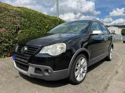 Gebraucht VW Polo Cross 80 PS (58 kW) 2007 Schwarz Kleinwagen