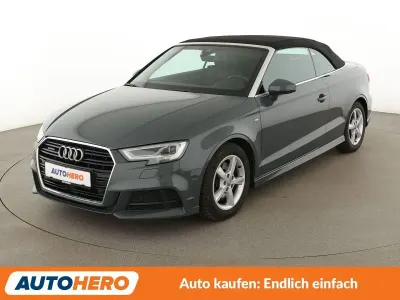 Używany Audi A3 Cabriolet S-Line 190 KM (139 kW) 2019 Szary Kabriolet