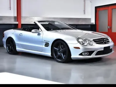 Gebraucht Mercedes SL55 AMG AMG 517 PS (380 kW) 2008 Silber Cabrio