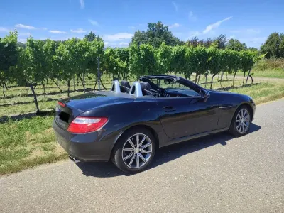 Gebraucht Mercedes SLK200 184 PS (135 kW) 2012 Schwarz Cabrio