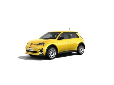Neu Renault 5 E-Tech Evolution 77 kW (106 PS) 2026 Gelb Limousine