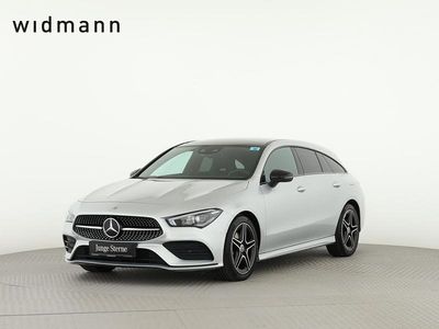 Iridiumsilber metallic Gebraucht 2023 Mercedes CLA200 AMG Kombi | 26.850 € (Etwas zu teuer)