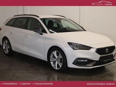 Usata Seat Leon ST FR-Line 150 CV (110 kW) 2021 Bianco Station wagon