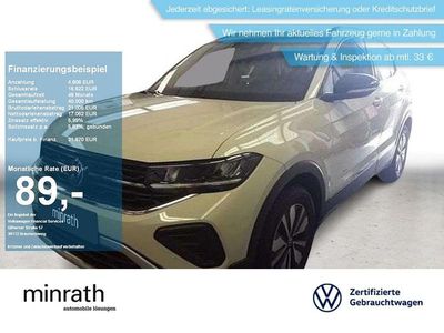 Gebraucht VW T-Cross Goal 116 PS (85 kW) 2025 Grau SUV