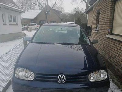 Gebraucht VW Golf IV 2001 Blau Kleinwagen