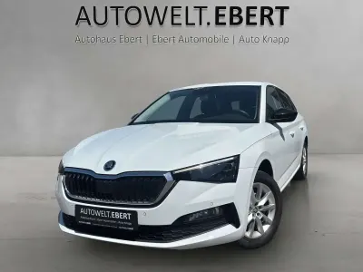 Gebraucht Skoda Scala Ambition 116 PS (85 kW) 2019 Weiß Kleinwagen