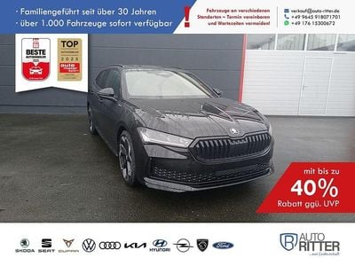 Schwarz Neu 2025 Skoda Superb SportLine Kombi | 52.990 € (Fairer Preis)