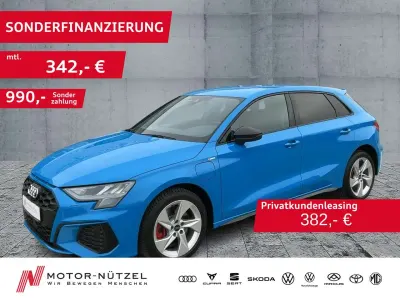 Brugt Audi A3 S-Line 245 HK (180 kW) 2022 Blå Sedan