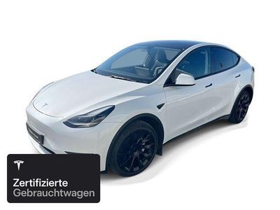 Gebraucht Tesla Model Y Long Range AWD 258 kW (351 PS) 2023 Weiß SUV