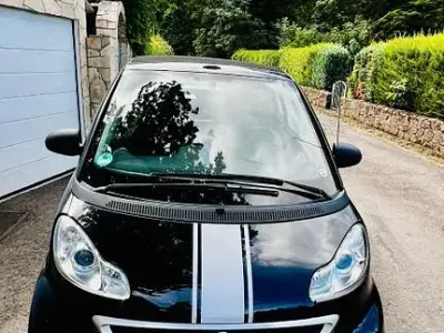 Gebraucht Smart ForTwo Cabrio Passion 71 PS (52 kW) 2013 Schwarz Cabrio
