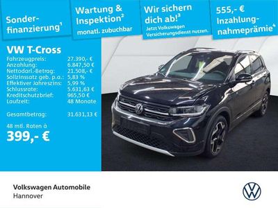 Second-hand VW T-Cross R-line 150 CP (110 kW) 2025 Negru SUV