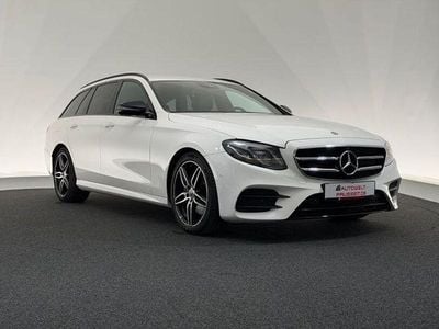 Gebraucht Mercedes E220 AMG line 194 PS (142 kW) 2019 Weiß Limousine
