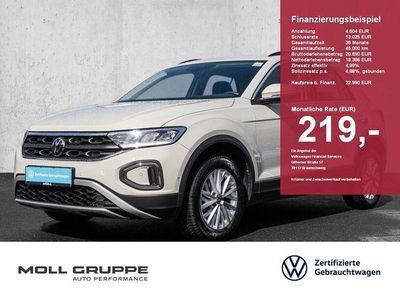 Gebraucht VW T-Roc Life 150 PS (110 kW) 2023 Ascotgrau SUV