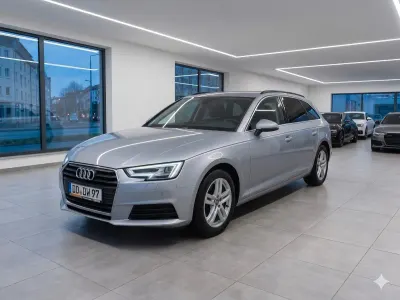 Używany Audi A4 Ambiente 218 KM (160 kW) 2018 Srebrny Kombi