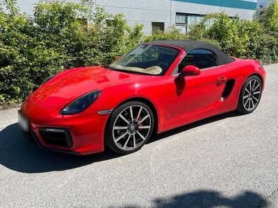 Second-hand Porsche Boxster GTS 330 CP (242 kW) 2015 Roșu Cabrio