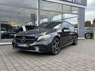 Grafitgrau metalliclack Gebraucht 2020 Mercedes C300e AMG Kombi | 26.900 € (Fairer Preis)