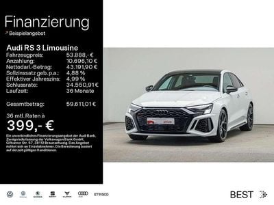 Usata Audi RS3 Ambiente 400 CV (294 kW) 2024 Bianco Berlina