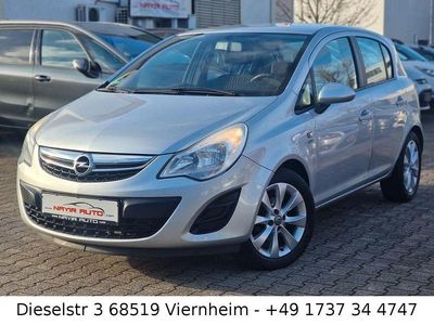 Gebraucht Opel Corsa Active 69 PS (50 kW) 2013 Silber Kleinwagen