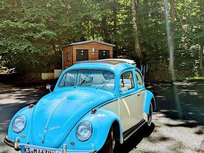 Gebraucht VW Käfer 34 PS (25 kW) 1963 Blau Cabrio