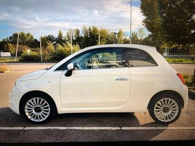 Gebraucht Fiat 500 Lounge 69 PS (50 kW) 2019 Weiß Limousine