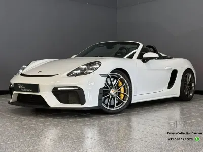 Gebraucht Porsche 718 Spyder 420 PS (308 kW) 2021 Weiß Cabrio