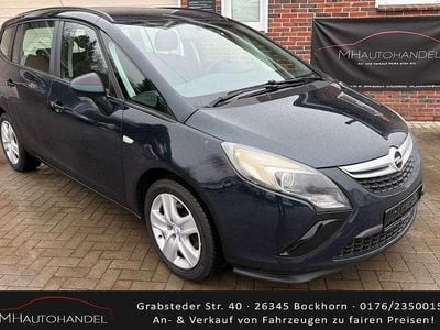 Gebraucht Opel Zafira Tourer 140 PS (102 kW) 2014 Smaragd gruen (mi) Van / Kleinbus
