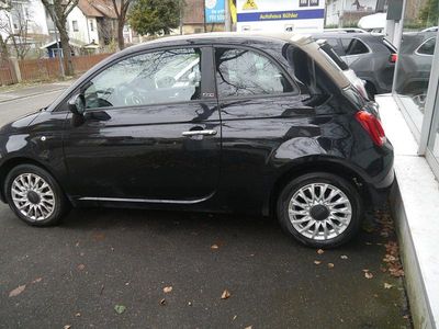Usata Fiat 500 Lounge 69 CV (50 kW) 2021 Nero Cabrio