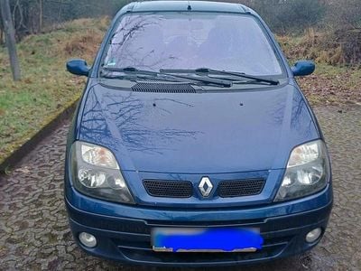 Gebraucht Renault Scénic 107 PS (78 kW) 2003 Blau Van / Kleinbus